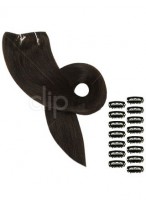Hot 16" Diy Set Clip In Hair Extensions 