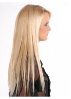 18" Half Head 3 Pcs Clip In Human Hair Extensions 