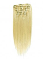 Wonderful 10 Pcs From 14" Clip In Full Head Set 