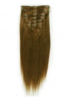 10 Pcs From 14" Clip In Full Head Set - Straight 