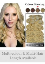 7 Pcs From 14" Clip In Full Head Set - Wavy 