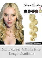 Tangle Wavy Full Head Rmey Hair Extensions 
