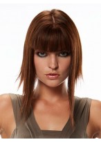 Clip In Bang Straight Hair Extensions 