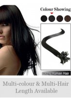 Wonderful 18" 100% Human Hair Nail Tip Extensions 