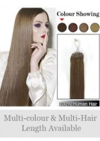 18" 100% Human Hair Simple Micro Loop Extensions 