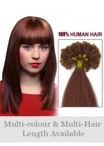 Beautiful 26" Nail Tip Straight Remy Human Hair Extension 