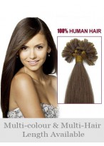 Nice 22" Nail Tip Straight Human Hair Extension 