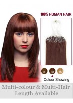16" Natural Micro Loop Human Hair Extensions 