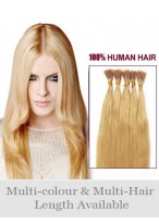 16" Strawberry Stick Tip Human Hair Extensions 