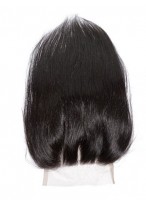 Silky Straight Three Part Human Hair Lace Closure 