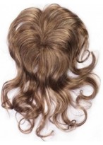 Polished Top Blend S Clip in Hairpiece 