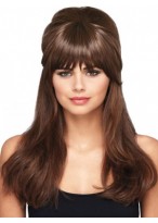 Pretty Synthetic Clip In Bangs 