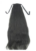 Stylish Human Hair Straight Ponytail 