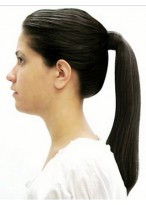 Straight Layered Heat Resistant Ponytail 