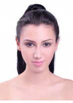 22" Long Straight Synthetic Hair Ponytail 
