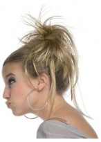 Impulsive Scrunchie Style Synthetic Wrap 
