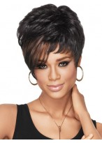 Dramatic Tomboy Synthetic Wig 