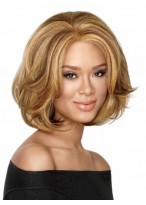Mid-Length Bob Style Synthetic Wig 