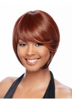 Bob Straight Short African American Wig 
