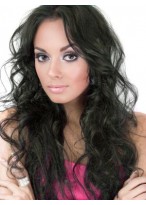 Wavy Long Full Lace Remy Hair Wig 
