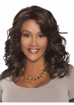 Wavy Medium African American Wig 