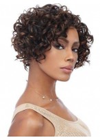 Capless Synthetic Curly Wig 