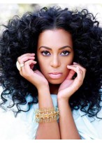 Curly Gracious Synthetic Lace Front Wig 