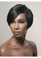 Glamorous Straight Full Lace Synthetic Wig 