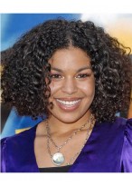 Medium Tousled Curly Lace Front Wig 