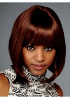 Lace Front Silky Straight Synthetic Wig 