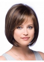 Short Full Lace Straight Bob Wig 