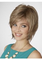Lace Front Layered Synthetic Bob Wig 