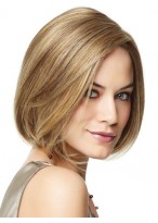 Straight Human Hair Bob Wig 