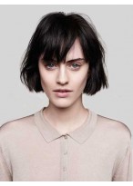 Striking Capless Synthetic Bob Wig 