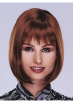 Shoulder Length Lace Front Bob Wig 