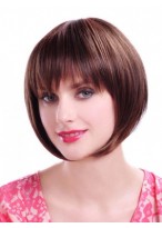Straight Short Synthetic Bob Wig 