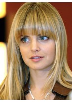 Mena Suvari Synthetic Straight Wig 