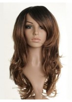 Long Fearne Cotton Wavy Synthetic Dip-Dye Wig 