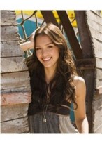 Jessica Alba Long Wavy Lace Front Synthetic Wig 