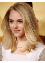 Straight Human Hair Amazing Lace Front Wig 