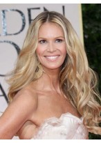 Good-looking Human Hair Wavy Lace Front Wig 