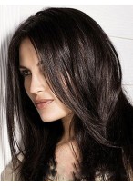 Lissome Straight Synthetic Lace Front Wig 