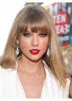 Light Ash Brown Taking Straight Capless Human Hair Wig 