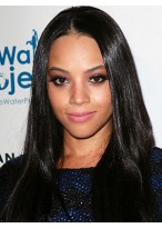Gina Rodriguez Pretty Lace Front Straight Synthetic Wig 