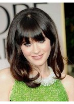Zooey Deschanel's Hairstyle Wig 