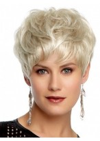 Gray Boy Cut Capless Wig 