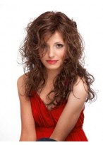 22" Full Lace Wavy Human Hair Wig 