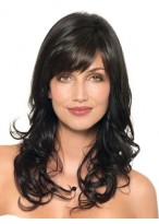20" Wavy Capless Cheap Human Hair Wig 