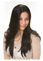 Long Straight Remy Hair Wig 