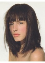 Natural Capless Remy Human Hair Wig 